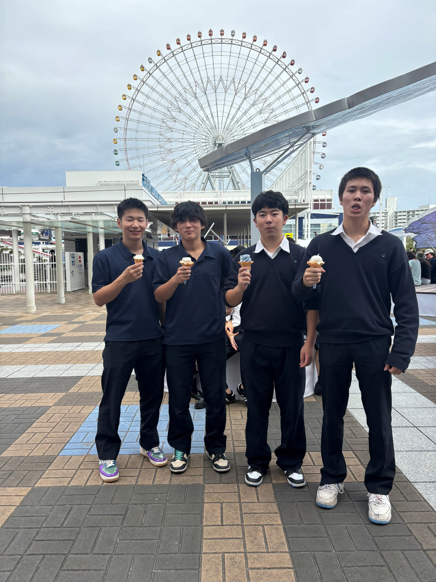 海遊館　ソフトクリーム